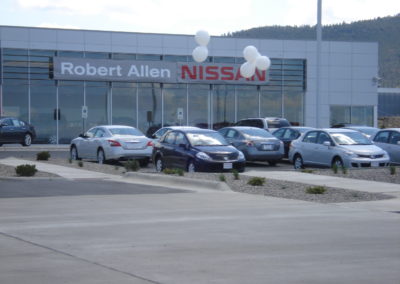 Completed Nissan Dealership