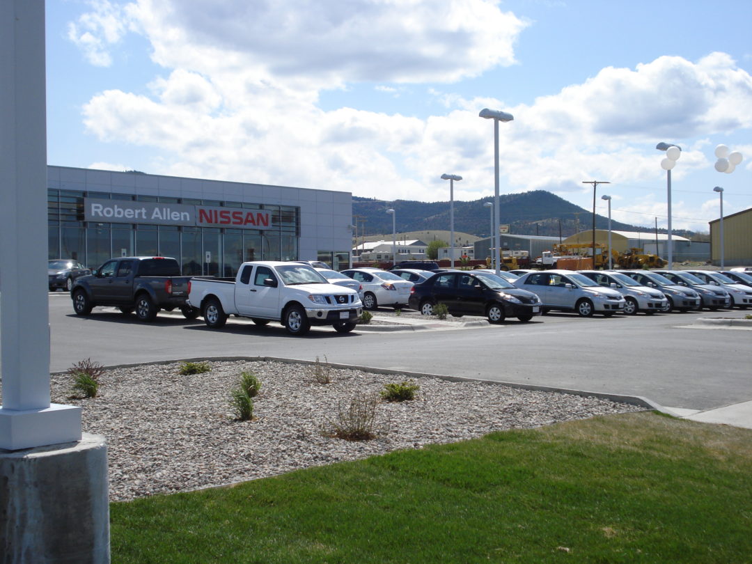Completed Nissan Dealership Great West Engineering