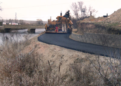 Deer Lodge River Trail Construction