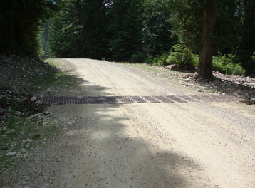 Lightning Creek Road Survey, Road Design, Construction Staking