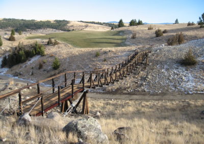 Pedestrian Suspension Bridge