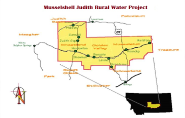 Musselshell Judith Rural Water System Obtains Federal Authorization!