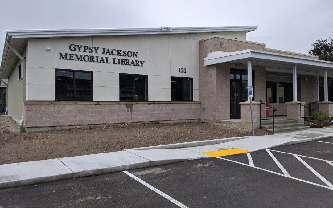CDBG Application for Gypsy Jackson Memorial Library
